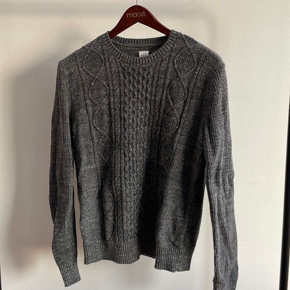Gap Textured Heavy Weight Crewneck Sweater (Size M)